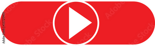 Live video streaming template, play button shape. Broadcasting icon vector illustration Free Download Live video streaming template, play button shape. Broadcasting icon vector illustration - GFXLoad