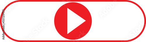 Live video streaming template, play button shape. Broadcasting icon vector illustration Free Download Live video streaming template, play button shape. Broadcasting icon vector illustration - GFXLoad