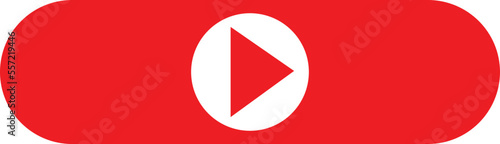 Live video streaming template, play button shape. Broadcasting icon vector illustration Free Download Live video streaming template, play button shape. Broadcasting icon vector illustration - GFXLoad