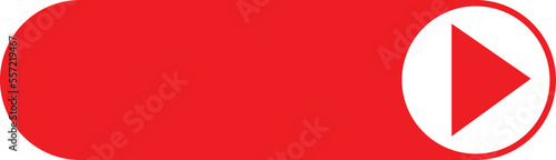 Free Download Live video streaming template, play button shape. Broadcasting icon vector illustration - GFXLoad