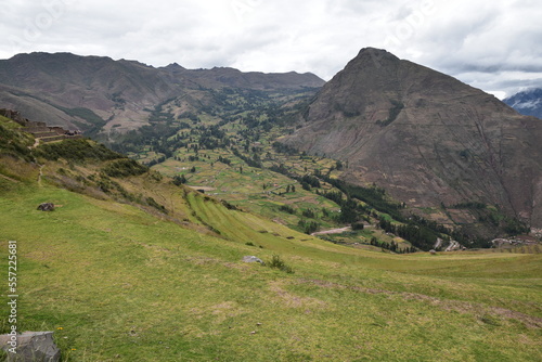  Paysage de la vallée sacrée des Incas. Pérou