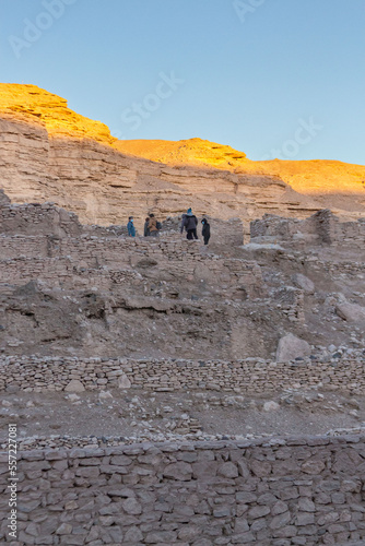 old prehispanic fortress photo