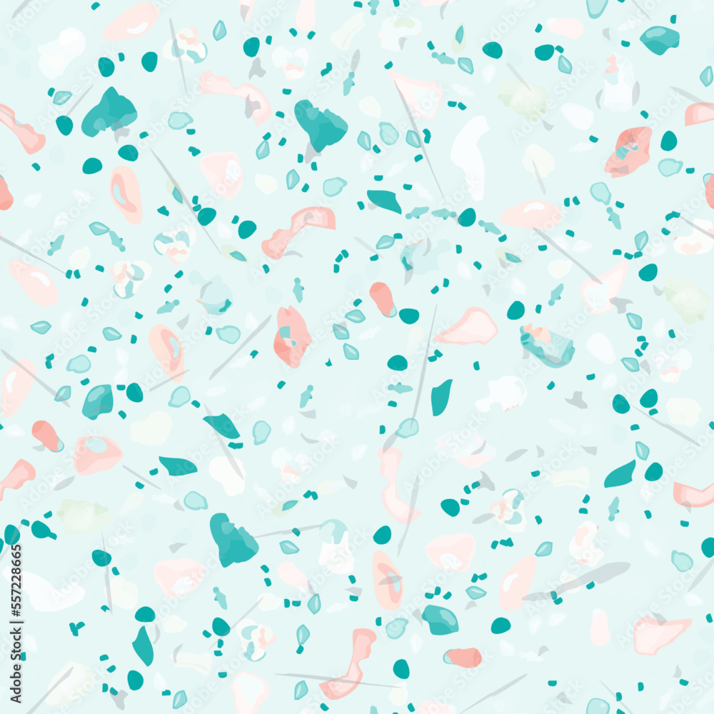 custom made wallpaper toronto digitalTerrazzo Texture Vector. Flooring Seamless Pattern