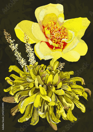 Floral 20221229 yellow
