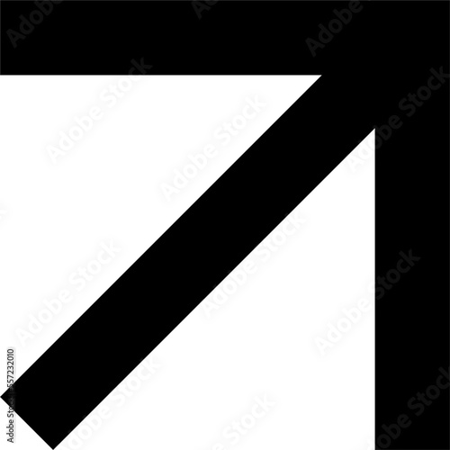 black arrow and cursor icon  symbol navigation web design button  mobile apps  interface sign