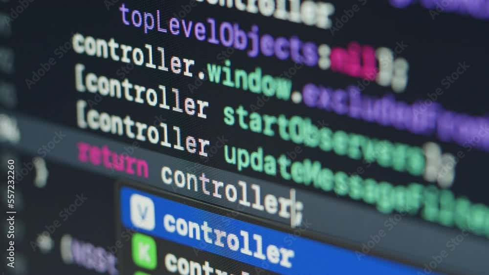 Coding UX UI script text on screen, HTML5 in editor for website development, Close up Macro of Programming code software developer. Coding UX UI script text on screen, HTML5 in editor for website development, Close up Macro of Programming code software developer.