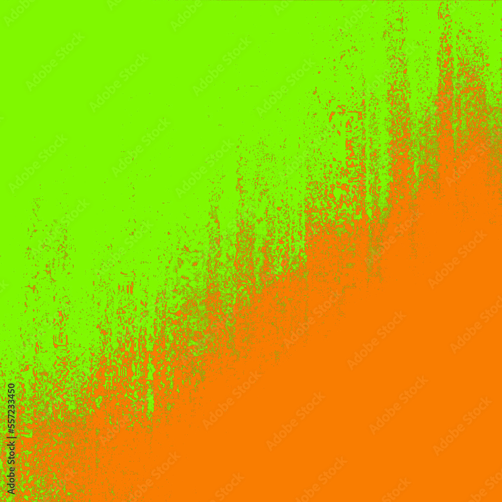 Green and orange pattern Squared Background template, Dynamic classic ...