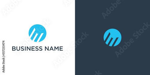 Abstract vector sign in sphere shape. Logo for Business, Technology, Corporation.