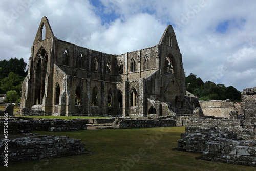 Tintern Abbey in Tintern, Monmouthshire, Wales, United Kingdom photo