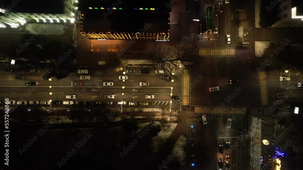 Night road traffic Night road traffic