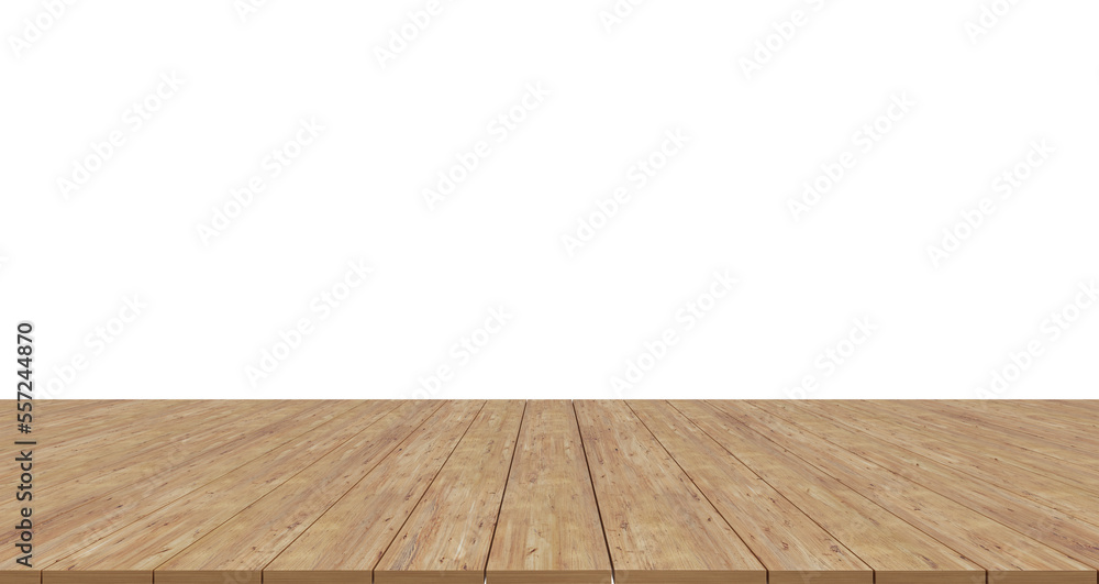 table made with planks isolated on empty background table made with planks isolated on empty background