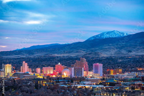 Foto Reno, Nevada at dawn