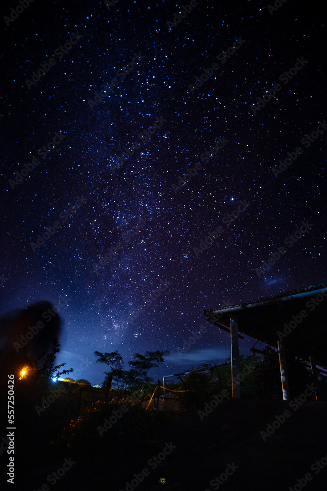 Fototapeta premium Sky with stars