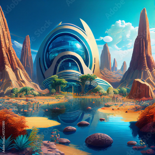 Utopian landscape