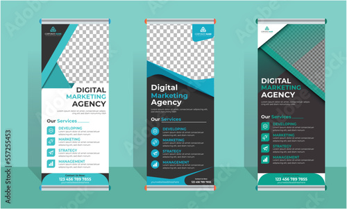 Photography Corporate Business Agency Roll Up Banner Design