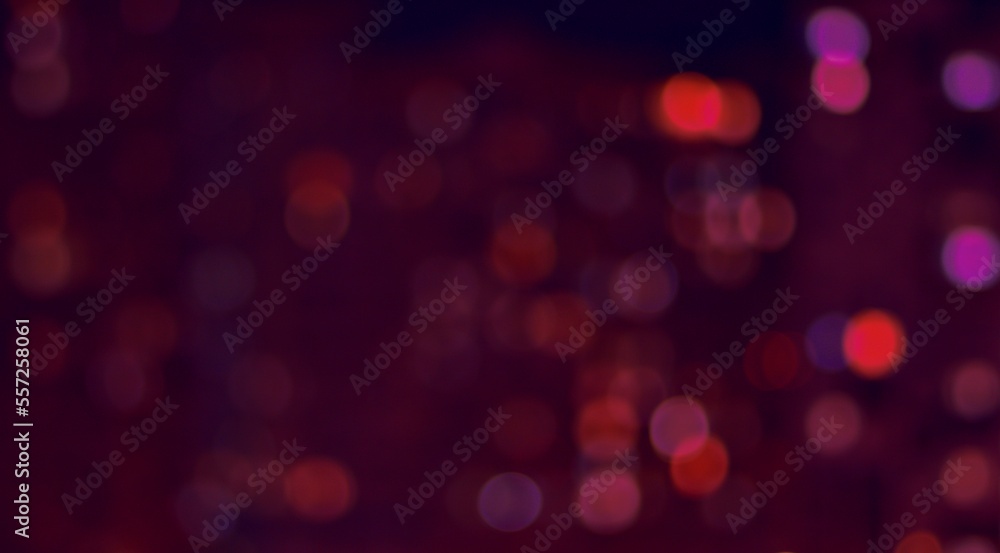 View of the lively night city after the rain from the window of the skyscraper, bokeh View of the lively night city after the rain from the window of the skyscraper, bokeh