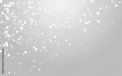 Overlay Dots Vector Grey Background. White