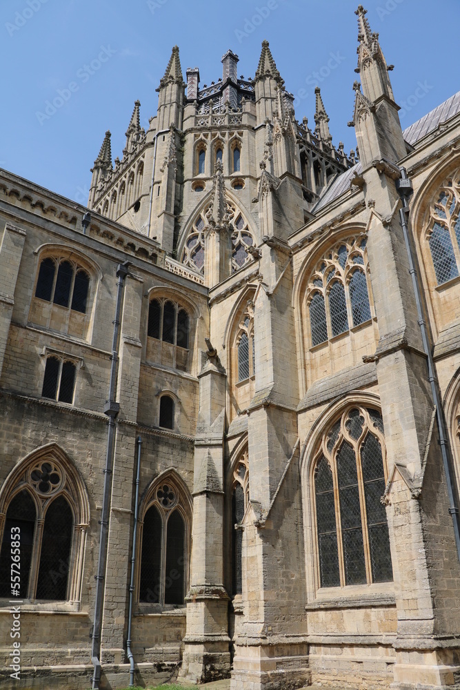 Historic old Cathedral in Ely, England Great Britain