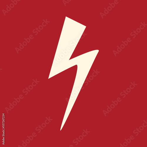 Valentines day card with two hearts. Groovy funny hearts in modern doodle style