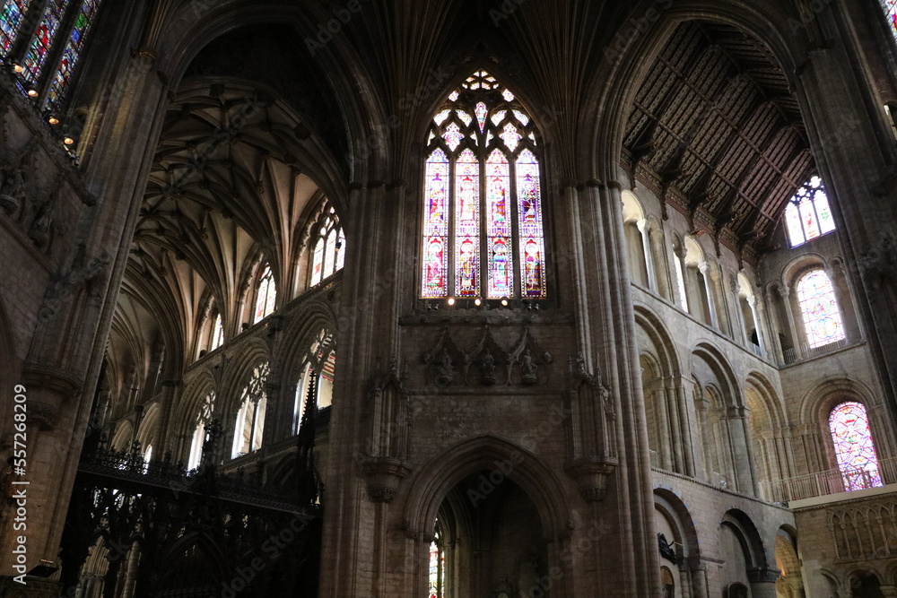 Inside the Cathedral Church of The Holy and Undivided Trinity in Ely, England Great Britain Inside the Cathedral Church of The Holy and Undivided Trinity in Ely, England Great Britain