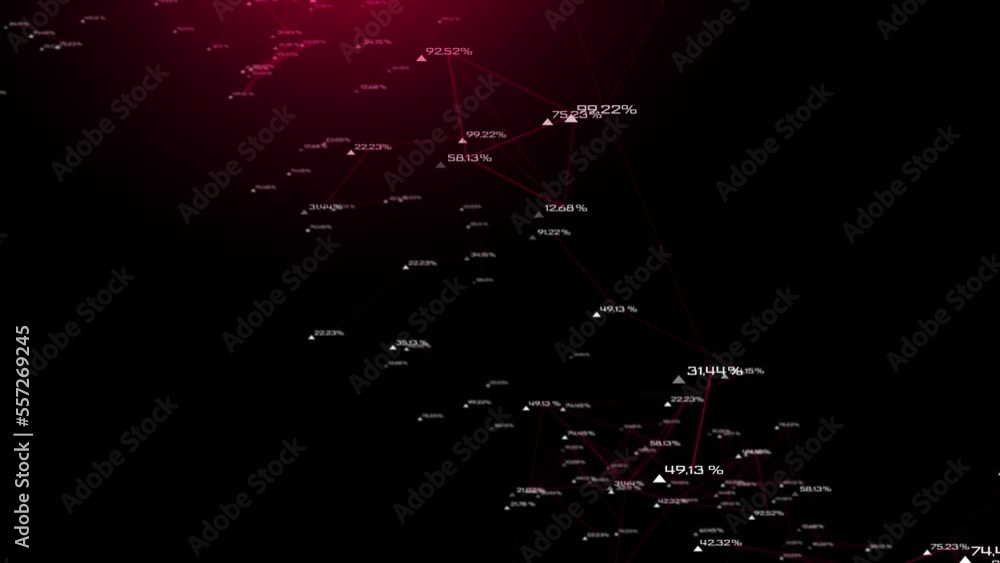 sfondo, collegamenti, numeri, network