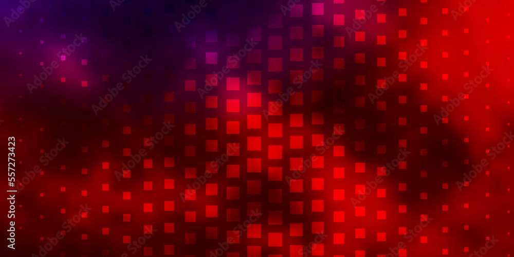 Dark Blue, Red vector layout with lines, rectangles.