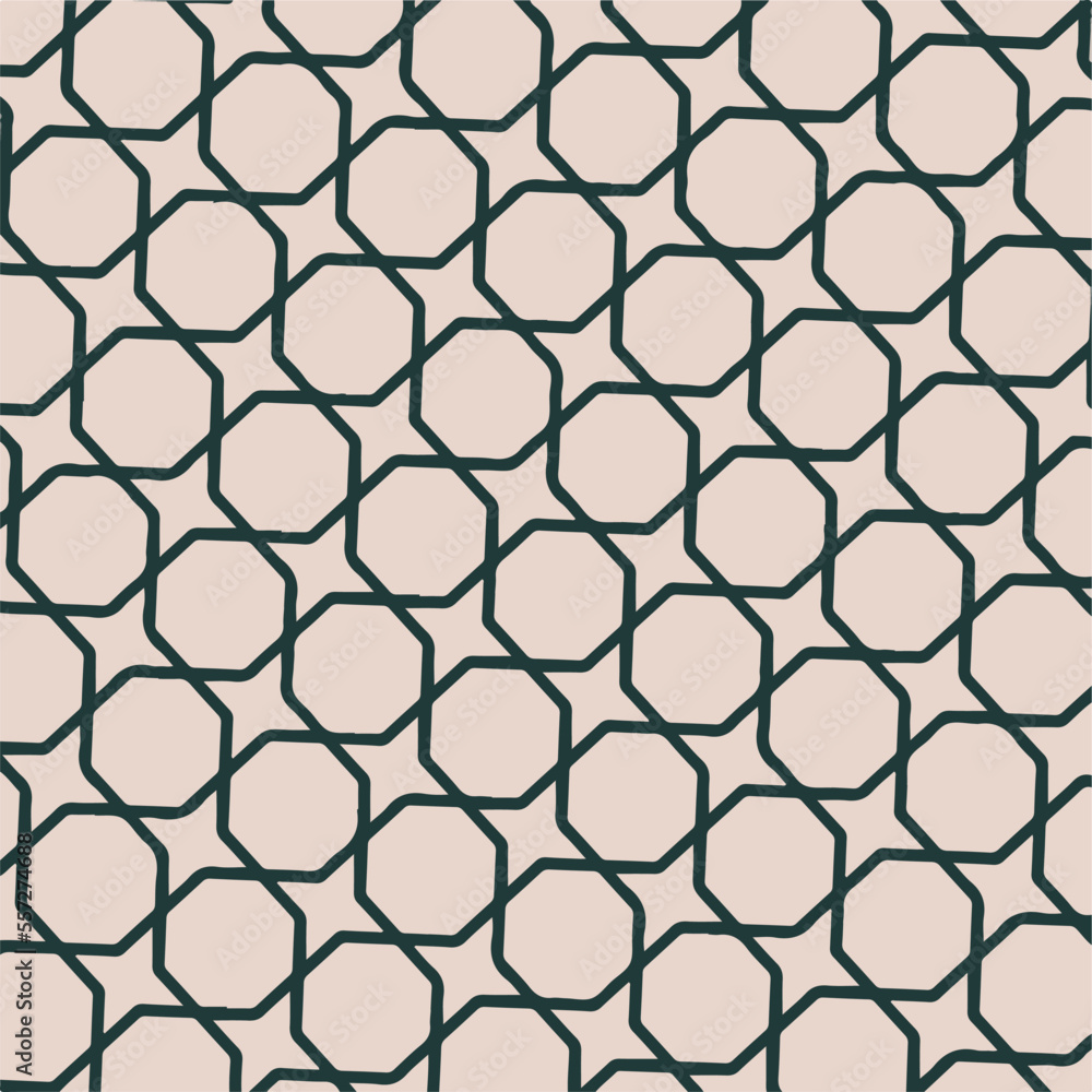 Naklejka premium Decorative background pattern, wallpaper. Seamless pattern, texture. Vector illustration