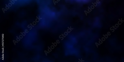 Dark Pink, Blue vector texture with cloudy sky.