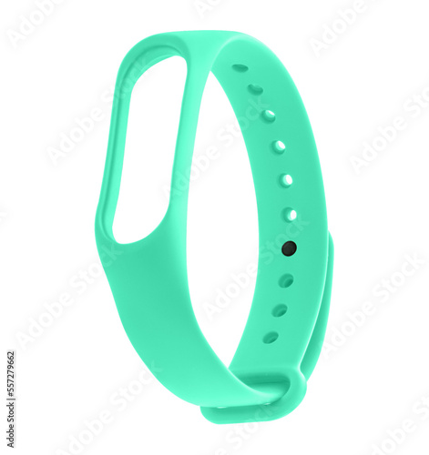 silicone strap for a fitness bracelet