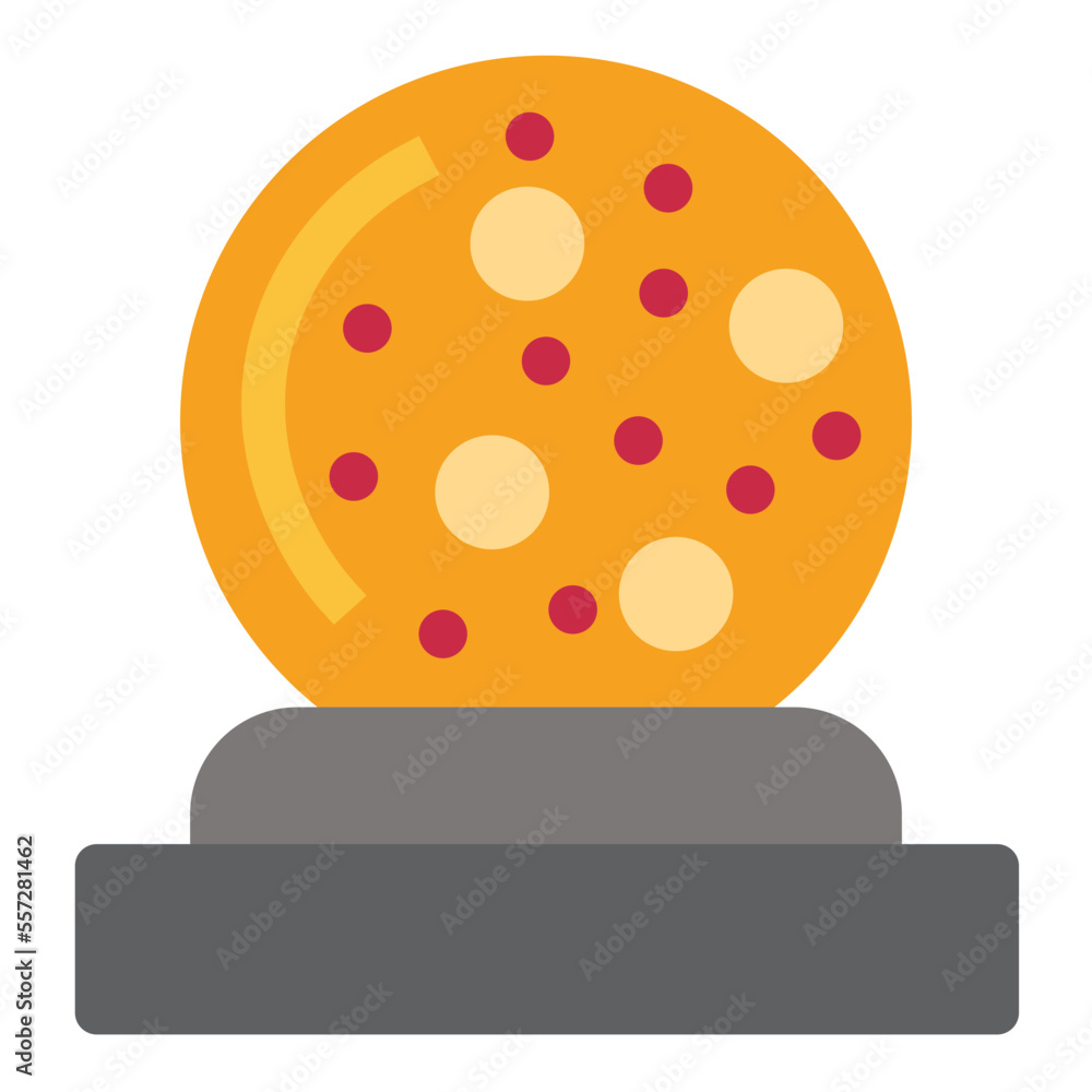 Obraz premium Magic Ball Flat Icon