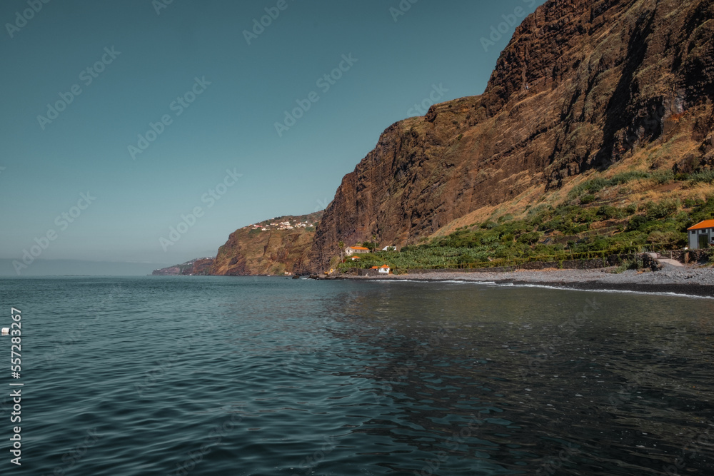 Sea cliffs on Fajã dos Padres - Madeira Island