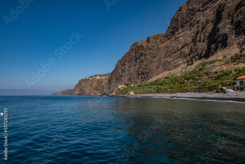 Sea cliffs on Faj   dos Padres - Madeira Island