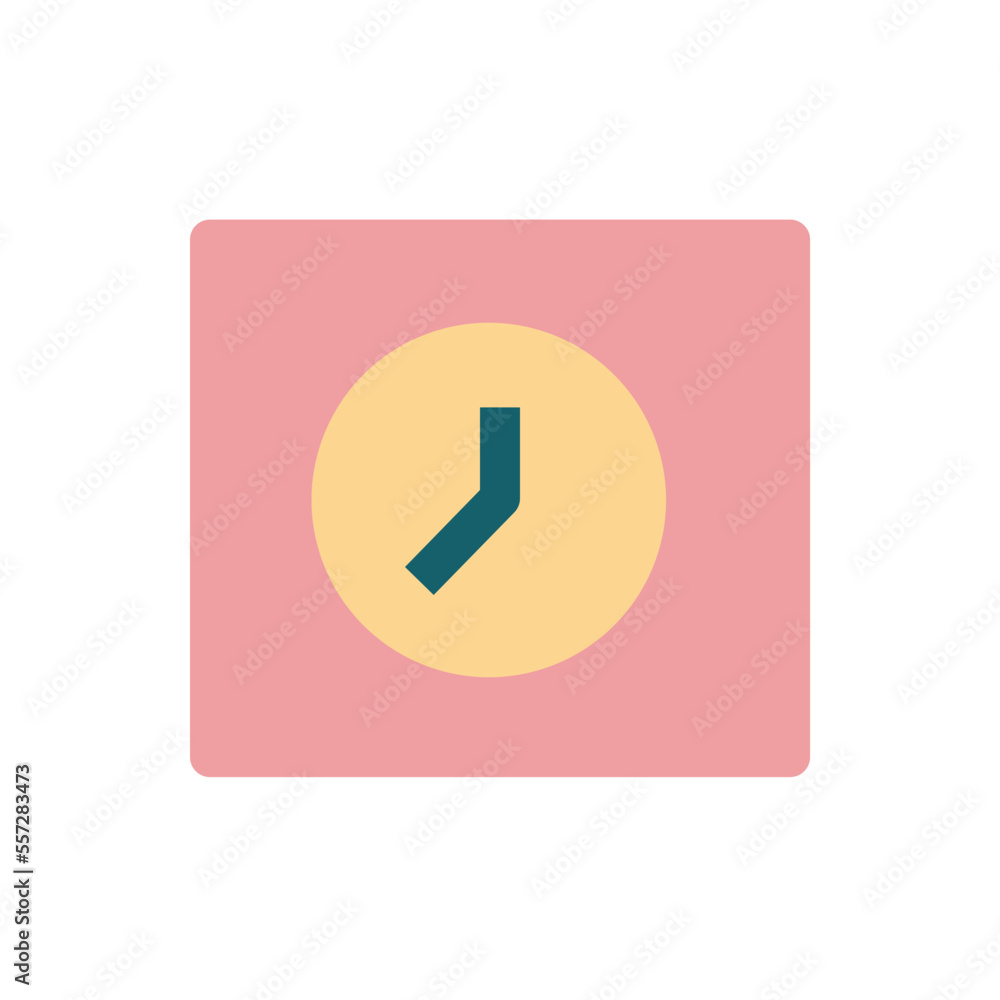 Clock Flat Icon Clock Flat Icon