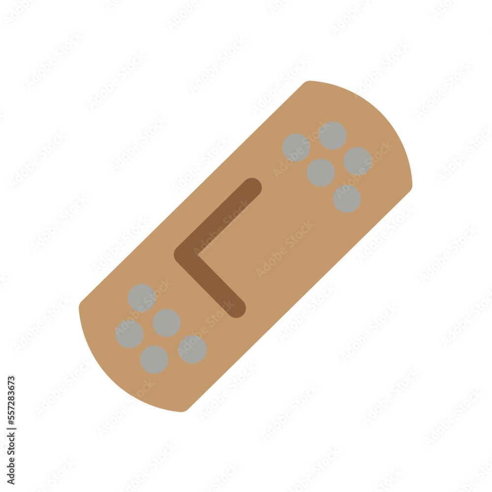 Plaster Flat Icon Plaster Flat Icon