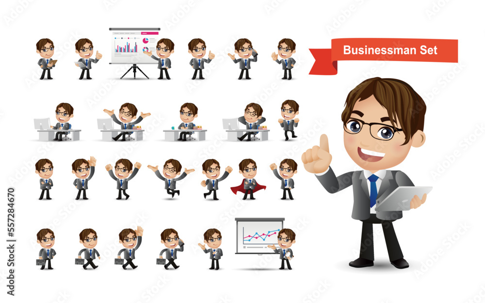 Business people group avatars characters Business people group avatars characters