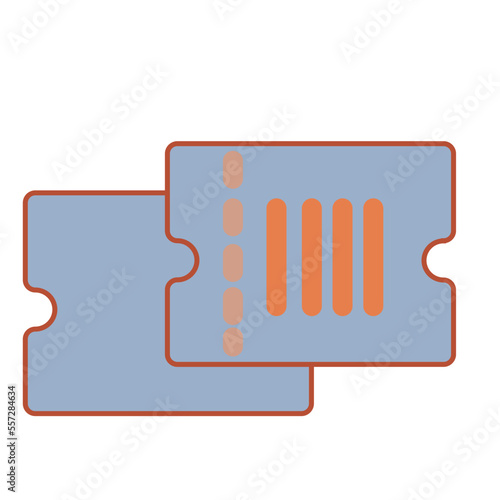 Eticket Flat Icon