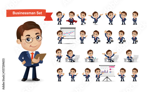 Business people group avatars characters