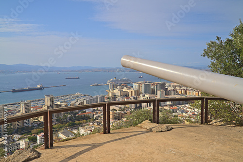 Devils Gap Battery in Gibraltar a former World War installation