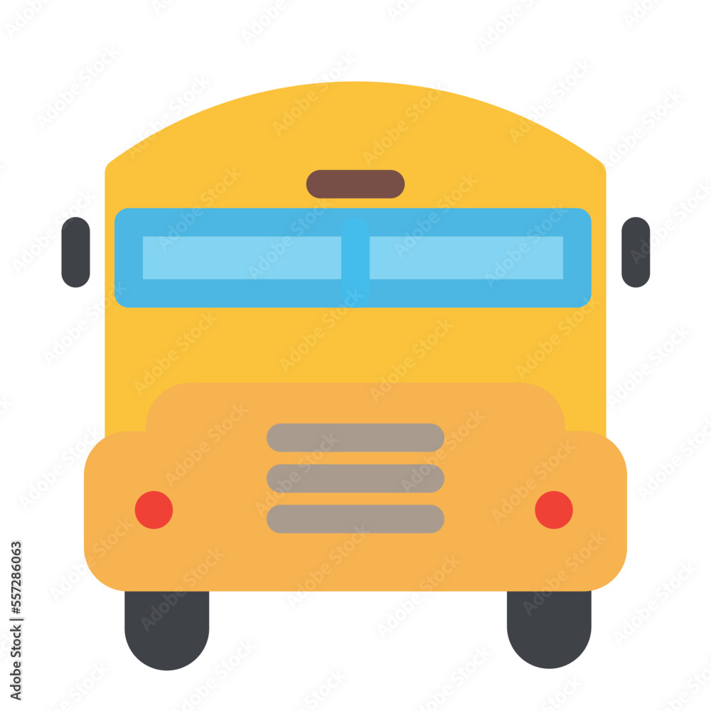 Bus Flat Icon Bus Flat Icon