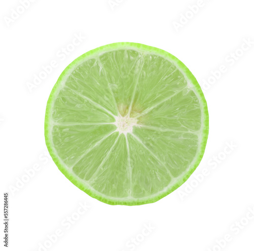Limes with slices isolated transparent png