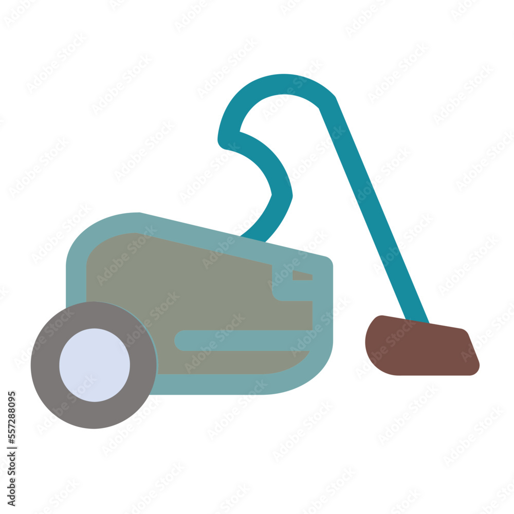 Obraz premium Vacuum Flat Icon