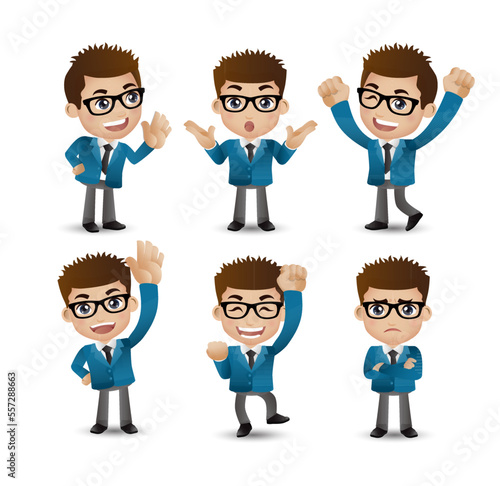people with different poses