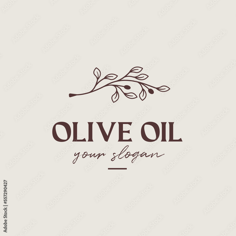 olive oil logo design, Extra virgin olive oil symbol with typography olive oil logo design, Extra virgin olive oil symbol with typography