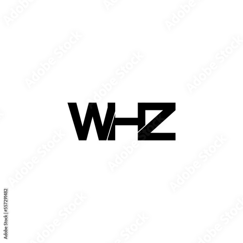 whz letter initial monogram logo design © ahmad ayub prayitno