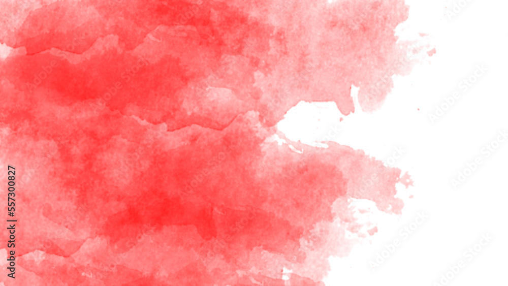 Pink red abstract watercolor background