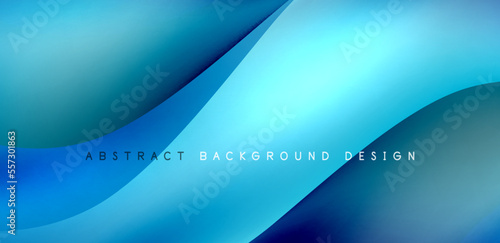 Elegant waves and flowing fluid abstract background. Template for covers, templates, flyers, placards, brochures, banners