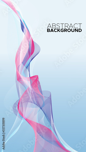Abstract color vector background art design	
