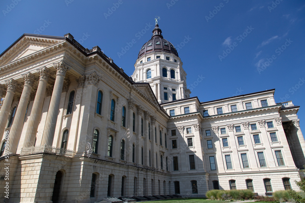 Obraz premium Kansas State Capitol building