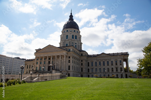 Obraz na płótnie Kansas State Capitol building w salonie