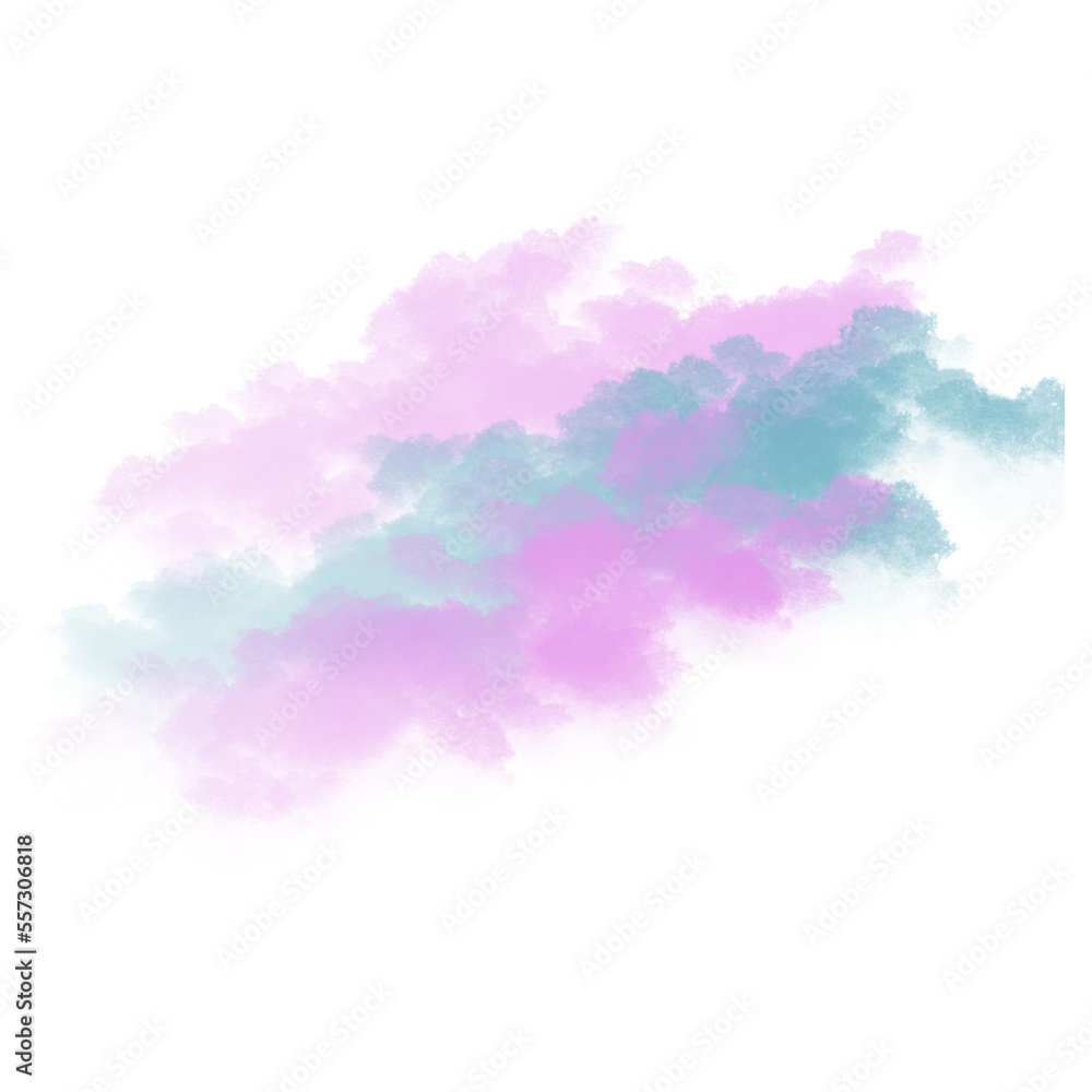 Soft watercolor splash stain background